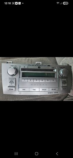 Factory 08 toyota Solara FM CD AUX SAT MP3 WMA