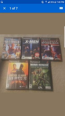 All DC Superheroes Games on PS2 