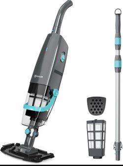 Cordless Handheld Pool Vacuum, Rechargeable Pool Cleaner with 16 Gal/Min Suction