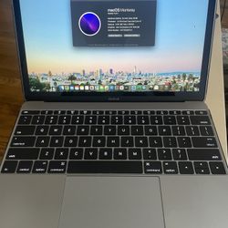 Macbook 12” - Comes With Hardshell Case