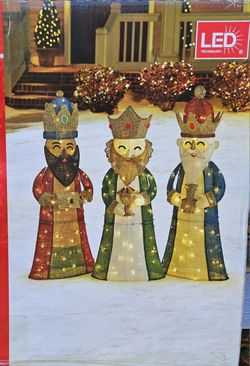 3 Wiseman - LED LIGHTS - NIB