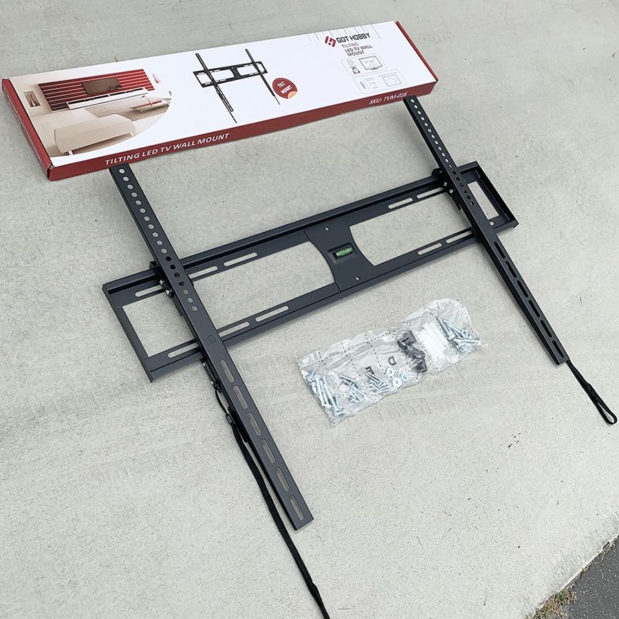 (NEW) $25 Large TV Wall Mount for 37-85 Inches Tilt Bracket VESA 800x600mm, Max 132lbs