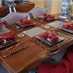 Dinner Chairs Gray (6)