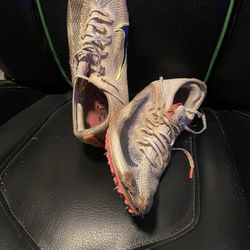 Nike Track Spikes There Very Beat Holes Size 11 M  