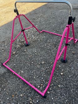 Pink Foldable Gymnastics Kip Bar