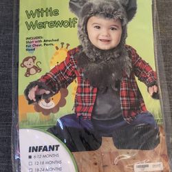 6-12 Months Werewolf Costume