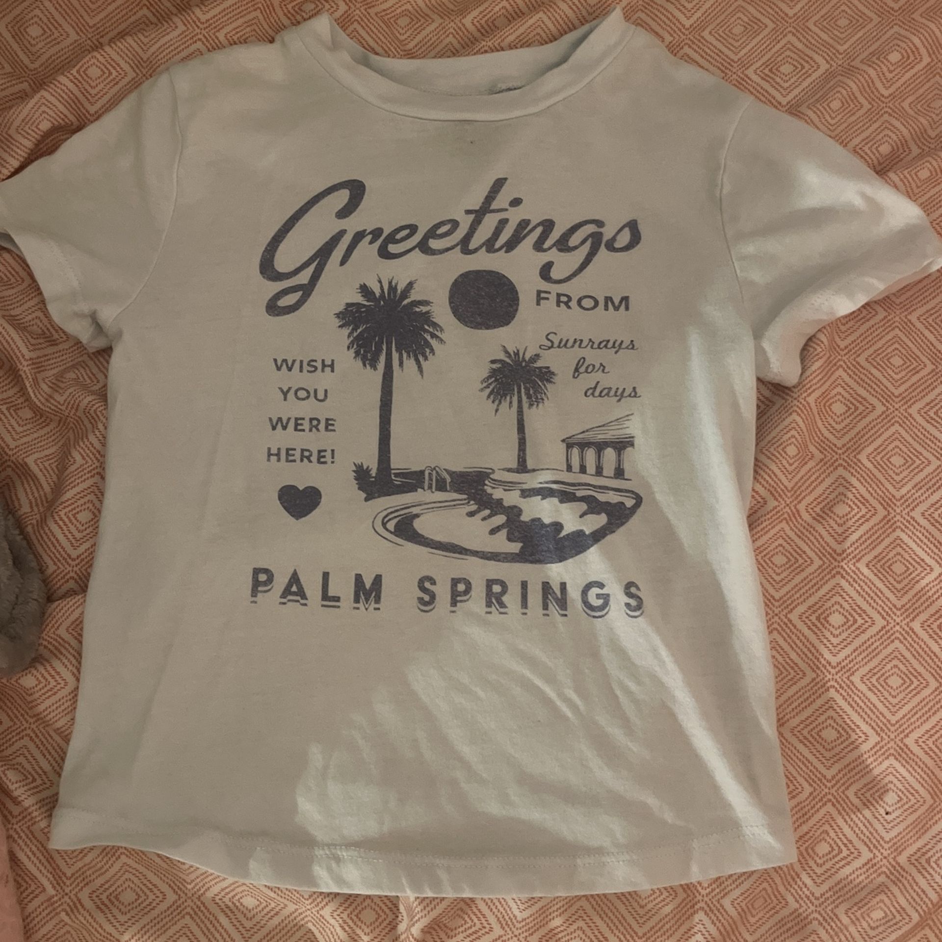 Target Light Blue Baby Tee