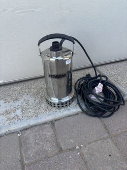 Stainless Steel Drummond Water Pump