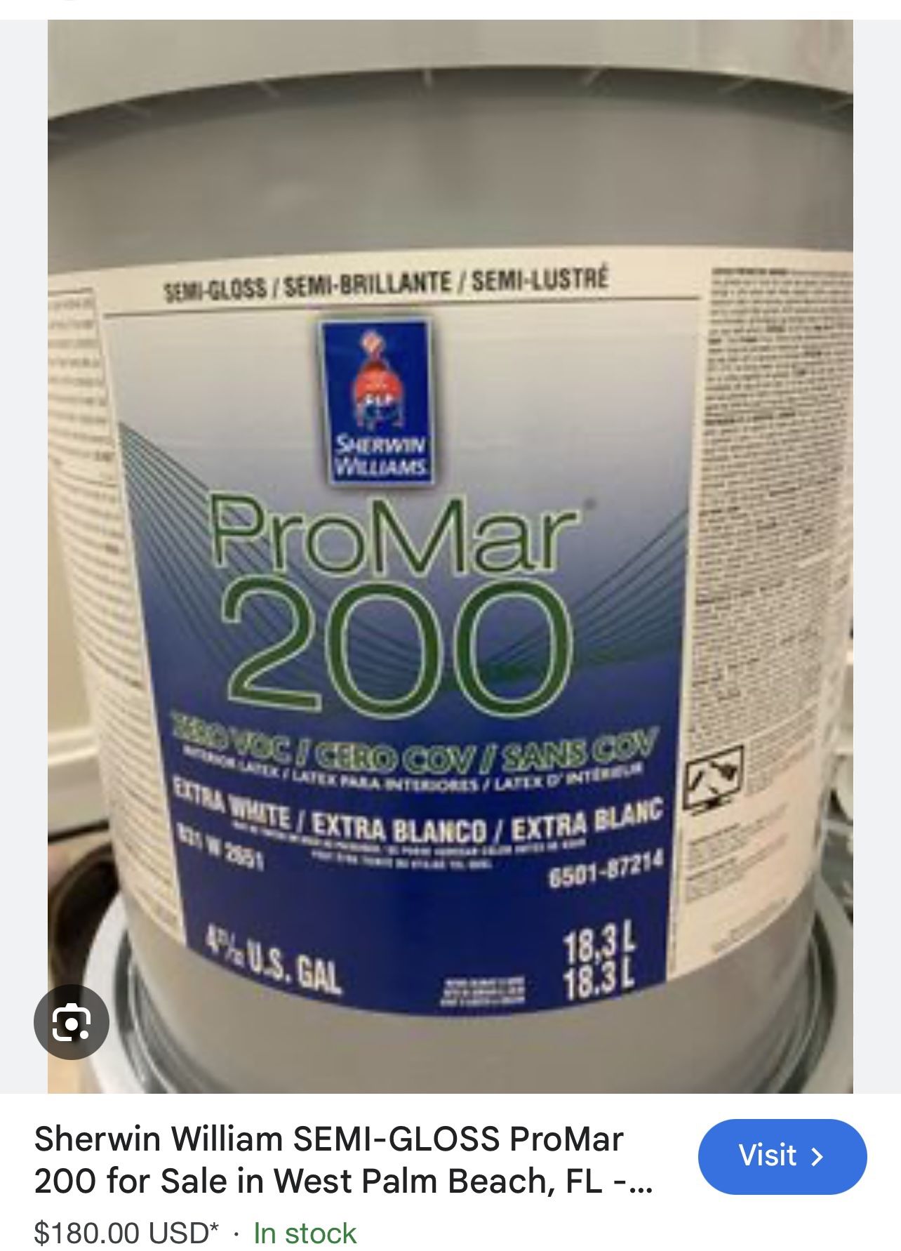 Pro Mar 200 Semigloss In Alabaster