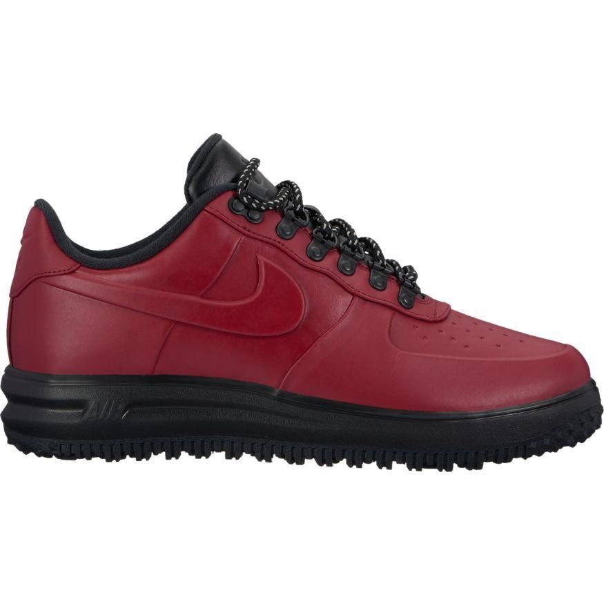 Mens Nike LF1 LUNAR FORCE 1 DUCK BOOT LOW Red Black AA1125 600