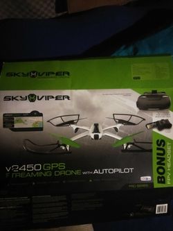 Sky viper 2450 hd gps streaming drone