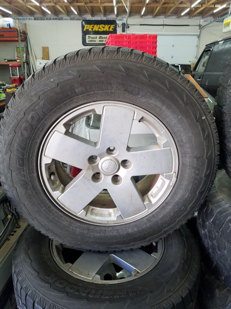 Jeep wrangler Rubicon wheels