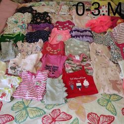 Babygirl Clothes All Different Size 