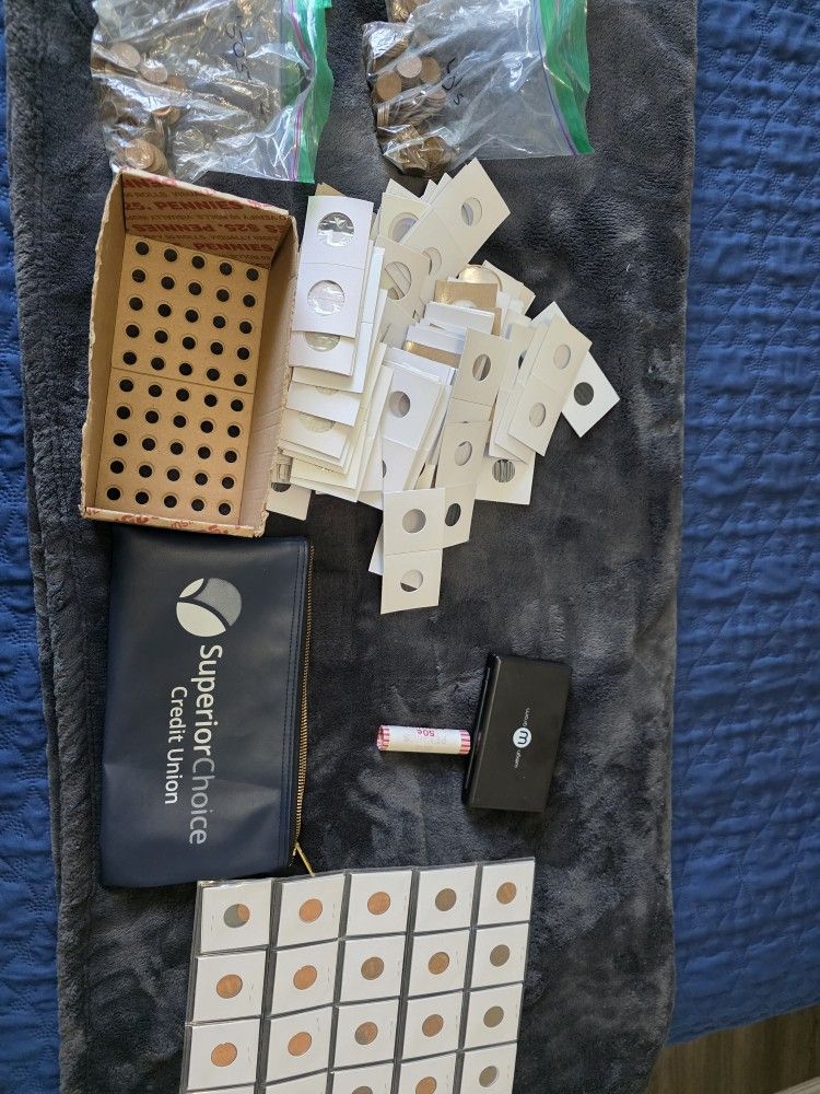 Pennies Collection With Accessories