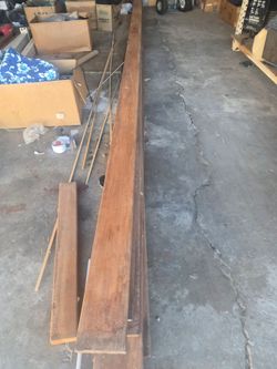 1x6x 18feet  mahogany  wood