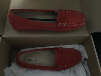 New Women’s Red Loafers,