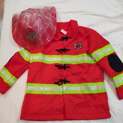 Boys Costume Fireman 5t