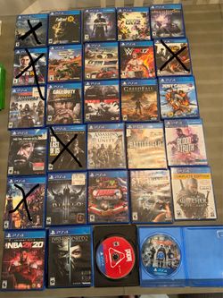 Ps 4 games Lee la descripción
