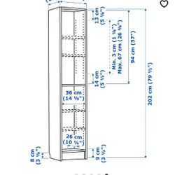 IKEA Tall  Book Shelf 