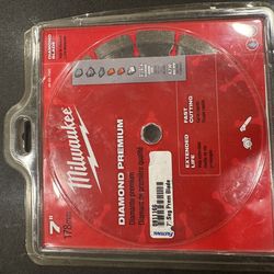 Milwaukee  7inch Diamond Blade