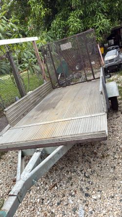 Trailer aluminum in galvanize 5 x 10.