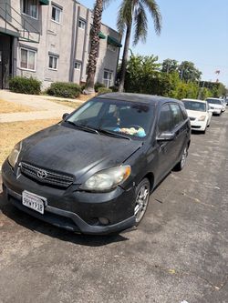 Toyota Matrix XR trim 2006 manual transmission