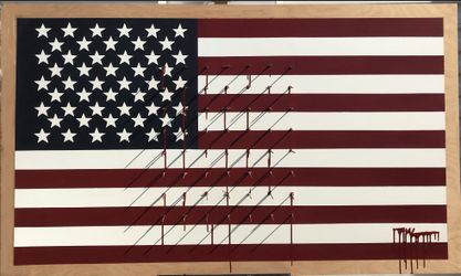 “Signers Of Independence “ One of a kind Special Artwork. Artist-Michael Allen Langshaw