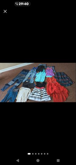 Girls Clothing (Formal Dresses, Jeans, Shorts, Pajamas, Etc.) Sizes 8-12