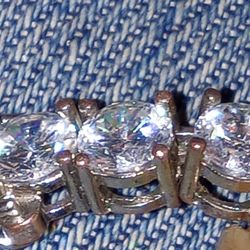 14KT Gold Filled Diamond Tennis Bracelet