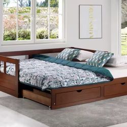 Twin to King Daybed (mattresses included)