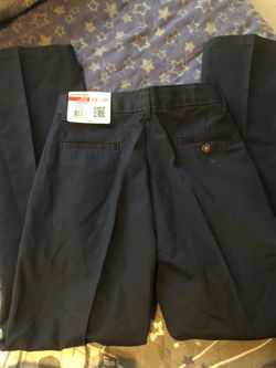 IZOD brand navy blue uniform pants size 16 slim