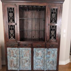 Rustic Armoire / Bar