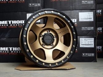 Single Wheel Method MR310 5x127  7x8.5 et0 Bronze blk ring