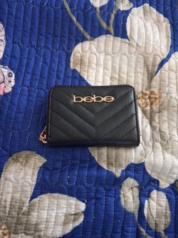 bebe purse and wallet