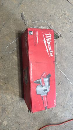 New  Milwaukee electric Hole Hawg