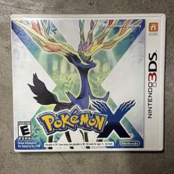 Pokémon X 3Ds Game 