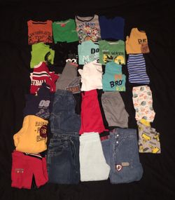 Little Boy toddler clothes bundle size 3T
