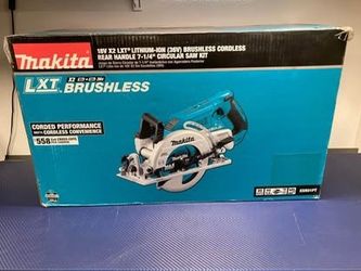 Makita 18V X2 LXT 5.0Ah Lithium-Ion (36V) Brushless Cordless Rear Handle 7-1/4" Circular Saw
