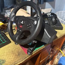Play Station Wheel + Pedals PS3-ps4