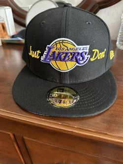 Lakers New Era x Just Don Black 59FIFTY Fitted Hat