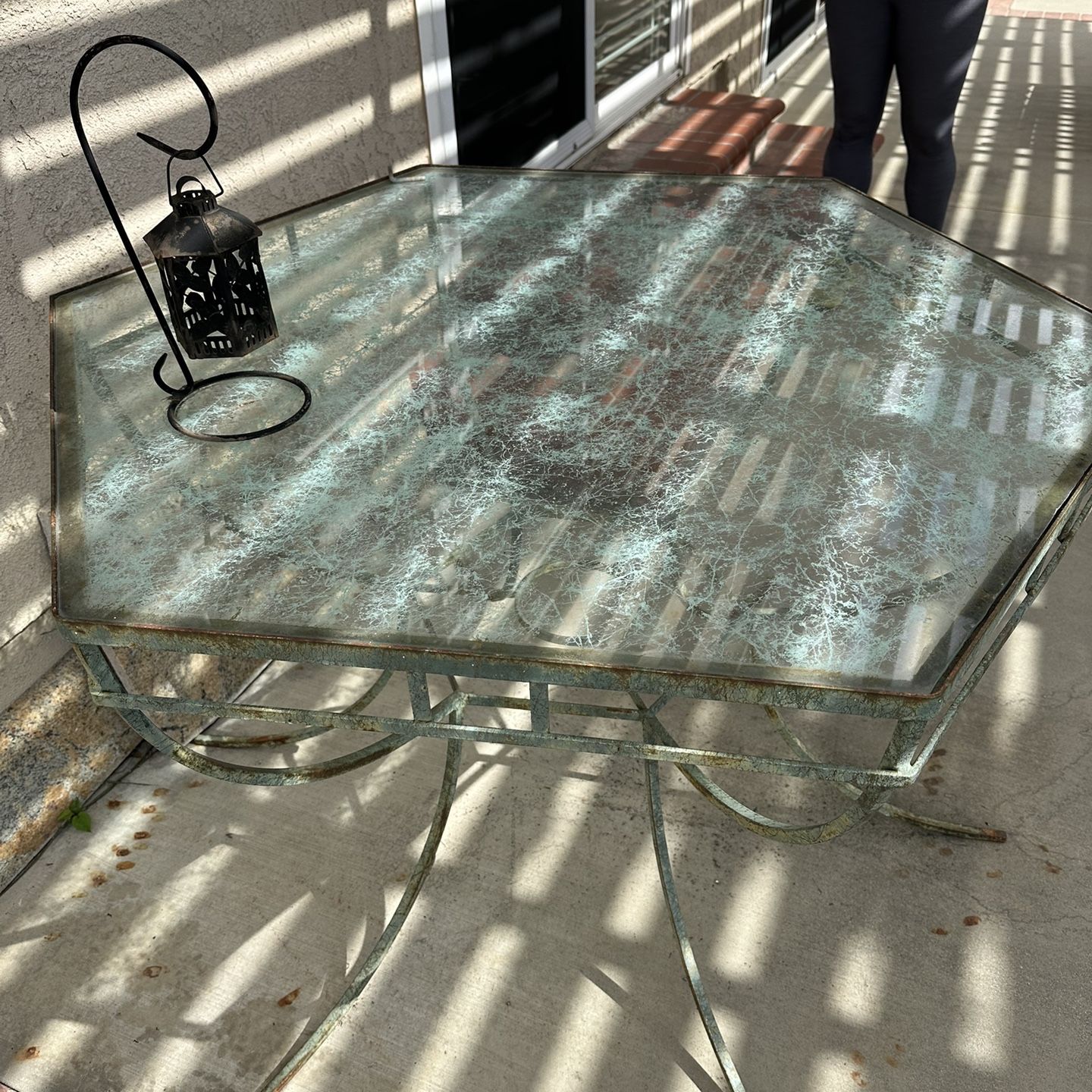 Antique Patio table