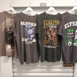 Elysium Athletic Tshirt Lot Size XL