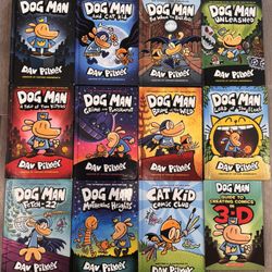 Dog Man Lot (12 Books)