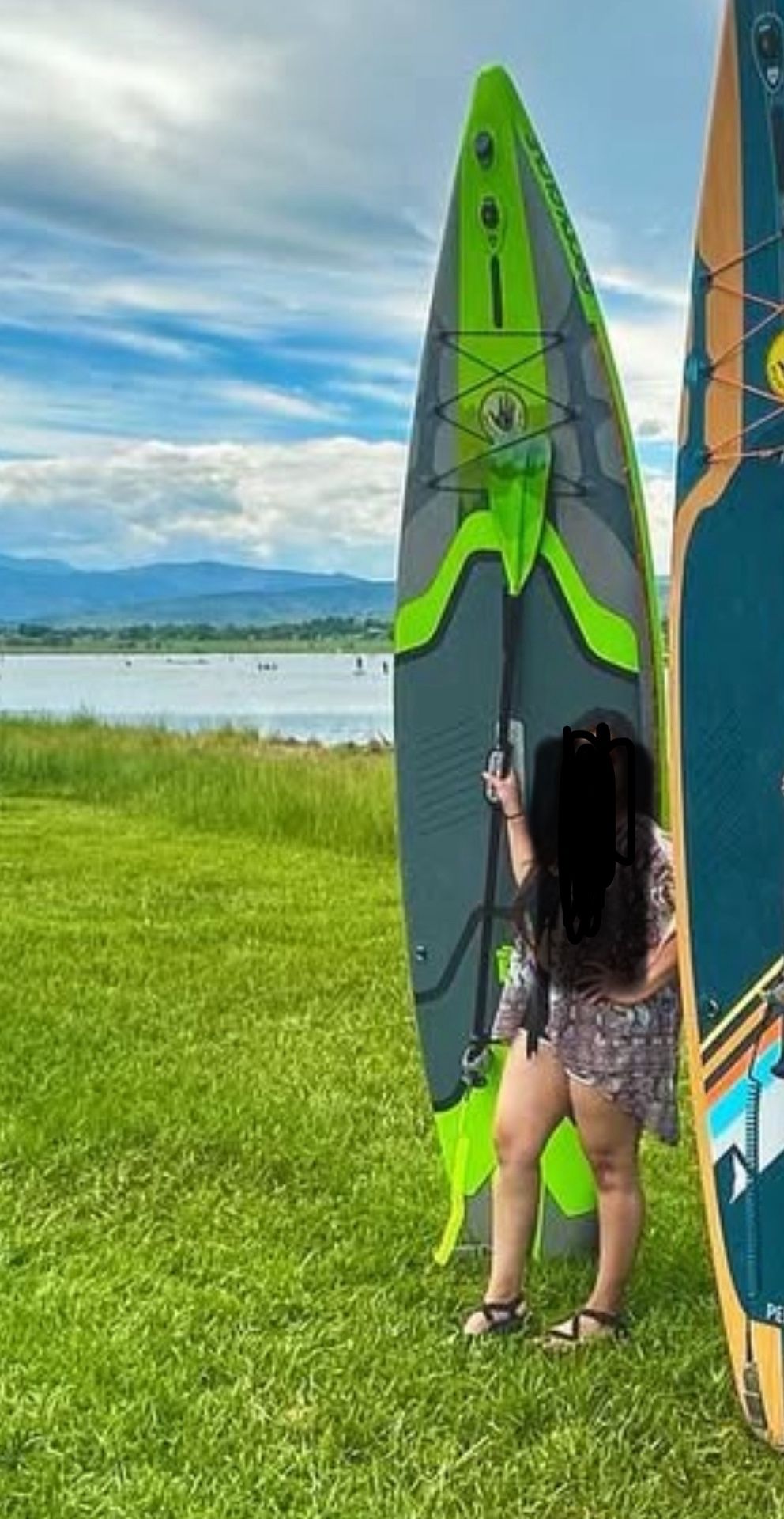 Body glove raptor SUP Paddle Board W/ Hand Pump