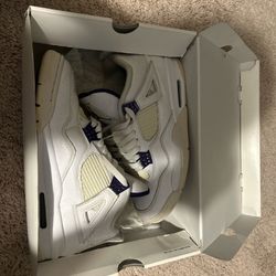 Air Jordan 4 Purple Metallic