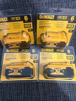 Dewalt battery 6Ah brand new