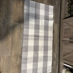 Plaid Checkered Rug 