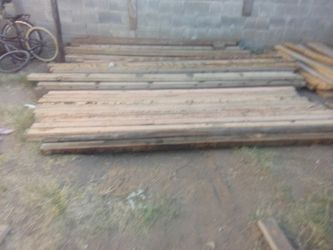 4x4x9 ft treated post