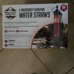 Water Straw Filter