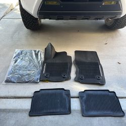 2024-2026 Toyota Tacoma All weather floor mats.